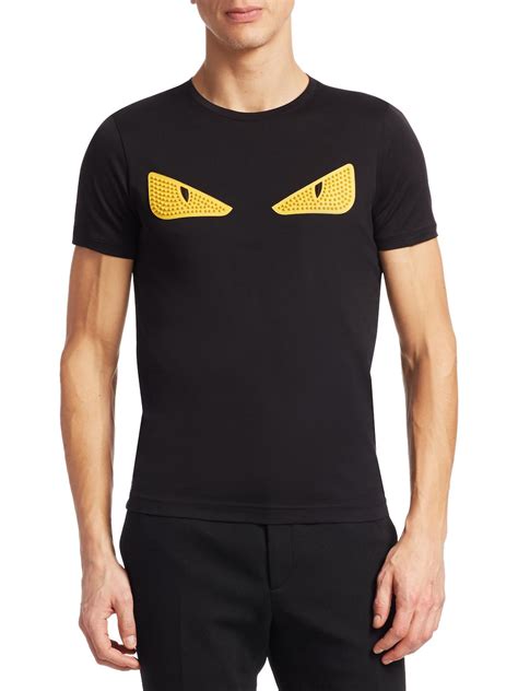 fendi tee rbug eyes|fendi cat eye shirt.